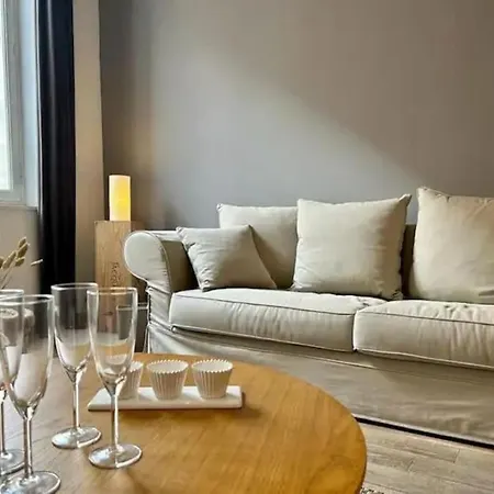 Daire Chic 4 Personnes Hypercentre 5 Minutes Avenue De Champagne *