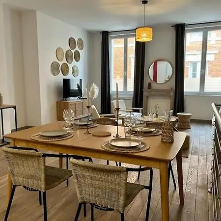 Daire Chic 4 Personnes Hypercentre 5 Minutes Avenue De Champagne *